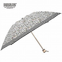 [売りつくしSALE]PEANUTS/LINEDROPSの晴雨兼用折りたたみ日傘 キャンバスパラソル【スヌーピーを探して】
