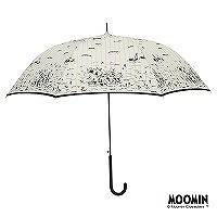 MOOMIN/One'sPlusの雨晴兼用雨傘【ムーミン/ムーミン谷の夏まつり】