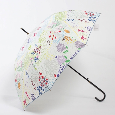 [SALE]LINEDROPSの雨傘 キャンバスアンブレラ【 街】