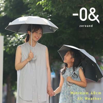 ゼロアンドの晴雨兼用日傘【ミニマム/6カラー】