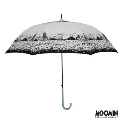 【MOOMIN】キャラクターアンブレラ 60cm ジャンプ ムーミン/おさんぽ