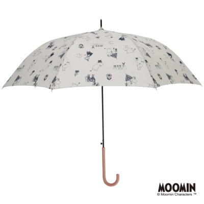 【MOOMIN】キャラクターアンブレラ 60cm ジャンプ ムーミン/恋するムーミン