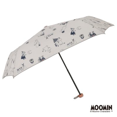 【MOOMIN】キャラクターアンブレラ 折りたたみ 55cm ムーミン/恋するムーミン