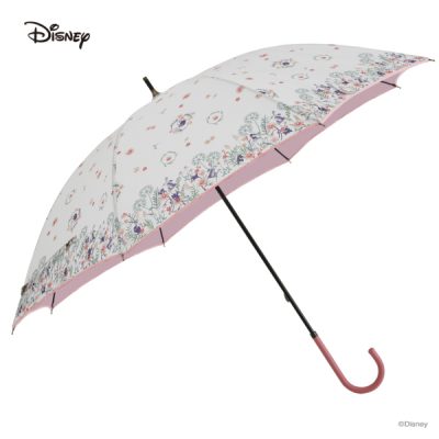 【Disney】キャラクターパラソル 晴雨兼用日傘 50cm 白雪姫/ボタニカルフラワー【One's Plus】
