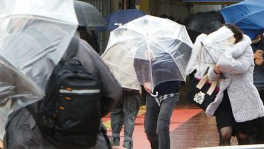 台風の日に傘をさすのは危険！強風の日の正しいレイングッズの選び方