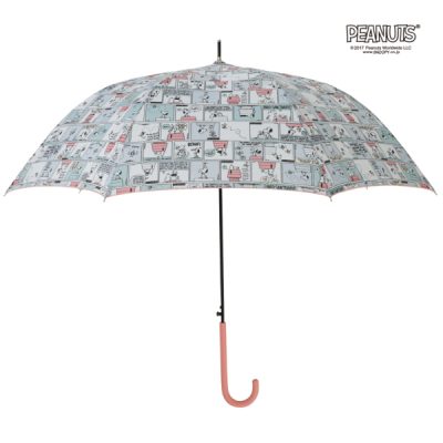 【PEANUTS】キャラクターアンブレラ 60cm スヌーピー/おふざけウッドストック