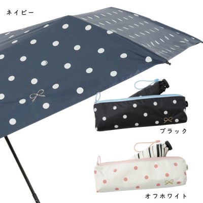 【送料込】LINEDROPS×R.O.U限定販売 晴雨兼用折りたたみ傘【ドロップの贈り物】