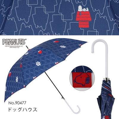 PEANUTS/One'sPlusの雨傘【スヌーピー/ドッグハウス】
