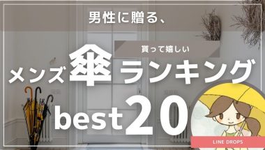 男性に贈る貰って嬉しいメンズ傘ランキングBest20